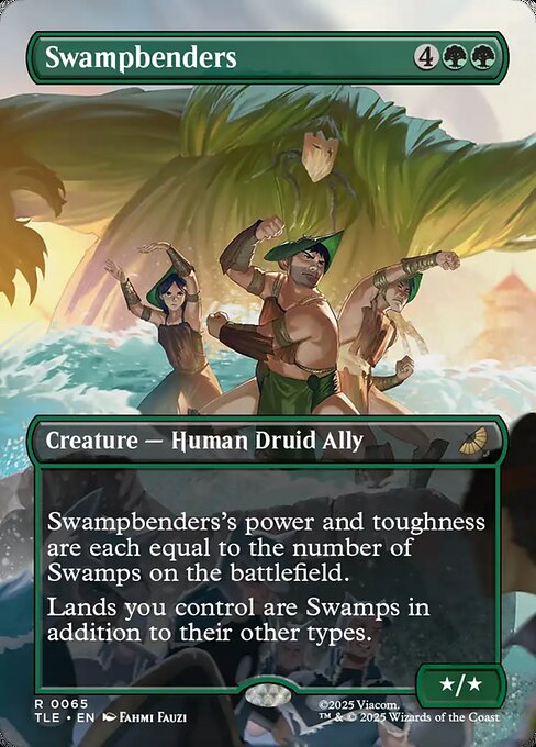 沼のベンダー/Swampbenders [TLE][ボーダーレス][FOIL]