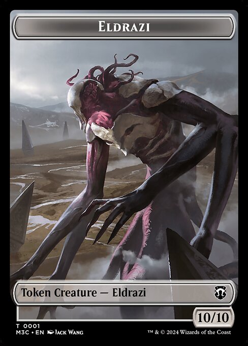 エルドラージ+スピリットトークン/Eldrazi+Spirit Token [M3C] [FOIL][リップル]