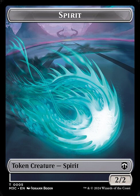 スピリット+エルドラージトークン/Spirit+Eldrazi Token [M3C] [FOIL][リップル]