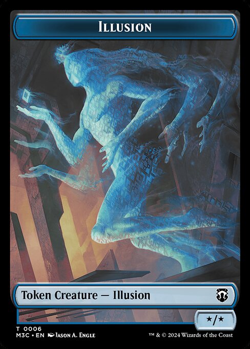 イリュージョン+霊基装置トークン/Illusion+Servo Token [M3C] [FOIL][リップル]