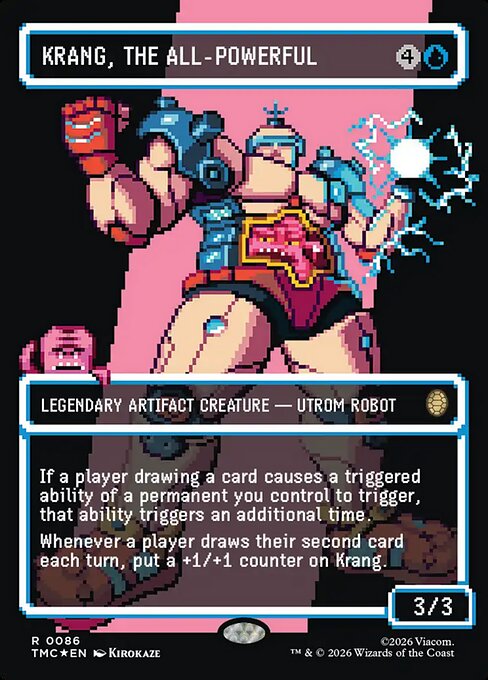 無敵の存在、クランゲ/Krang, the All-Powerful(086) [TMC][ボーダーレス][FOIL][サージ]