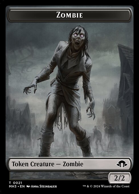 昆虫+ゾンビトークン/Insect+Zombie Token [M3C] [FOIL][リップル]