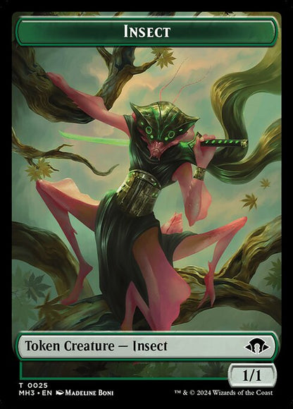 ビースト+昆虫トークン/Beast+Insect Token [M3C] [FOIL][リップル]