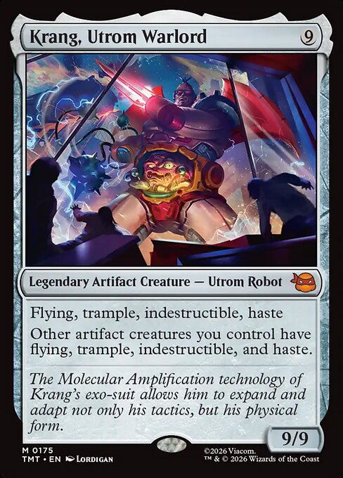 ユートロムの武人、クランゲ/Krang, Utrom Warlord [TMT][FOIL]