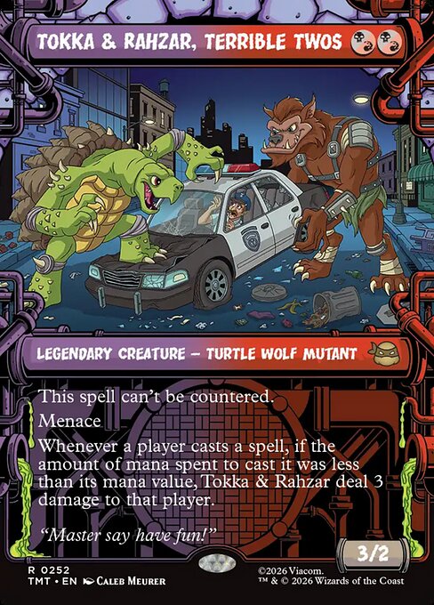 手に負えない二人組、トッカとラーザー/Tokka & Rahzar, Terrible Twos [TMT-BF][ショーケース][FOIL]