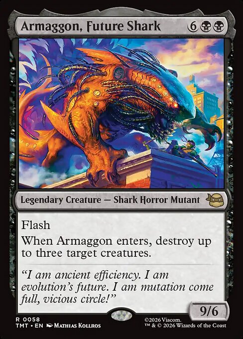 未来のサメ、アルマゴン/Armaggon, Future Shark [TMT][FOIL]