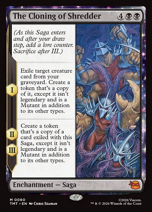 シュレッダーの複製術/The Cloning of Shredder [TMT][FOIL]
