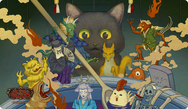 プレイマット FAB 壺のかき混ぜ/Stripe The Pot [枠なし版] ※ゆうパケット不可