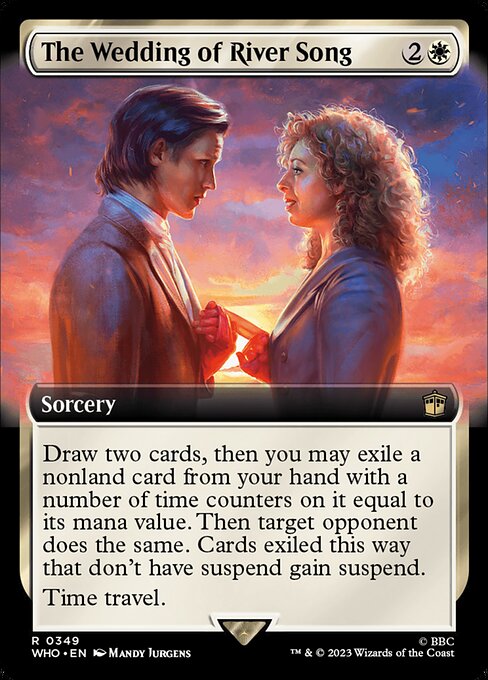 リヴァー・ソングの結婚式/The Wedding of River Song [WHO-BF][拡張アート]