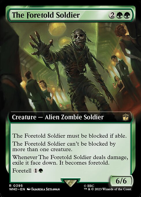 フォートールドの兵士/The Foretold Soldier [WHO-BF][拡張アート]