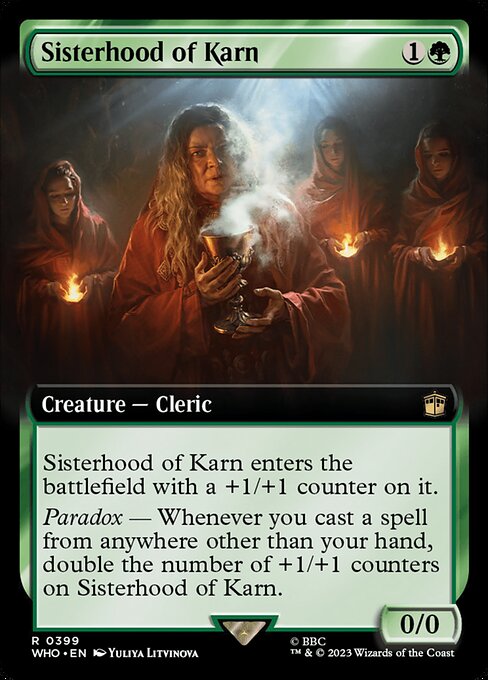カーンのシスターフッド/Sisterhood of Karn [WHO-BF][拡張アート]