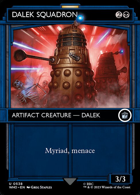 ダーレク軍団/Dalek Squadron [WHO-BF][ショーケース][FOIL]