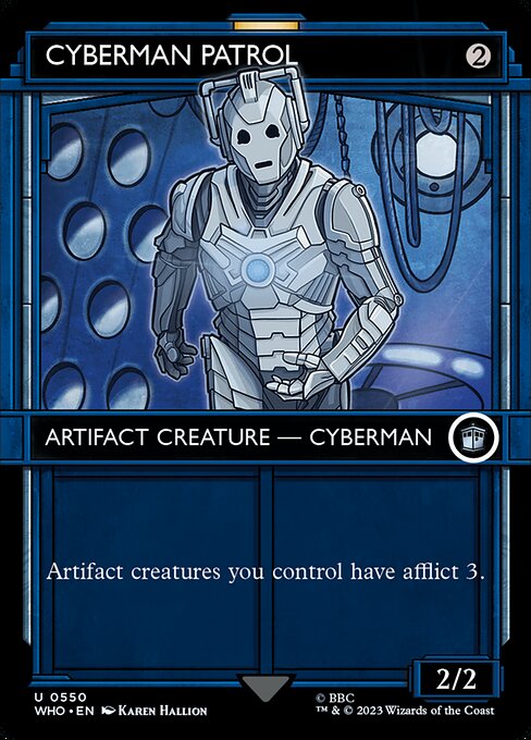 サイバーマンの巡回兵/Cyberman Patrol [WHO-BF][ショーケース]