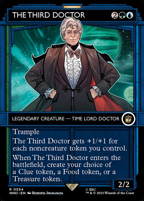 3代目ドクター/The Third Doctor [WHO-BF][ショーケース][FOIL]