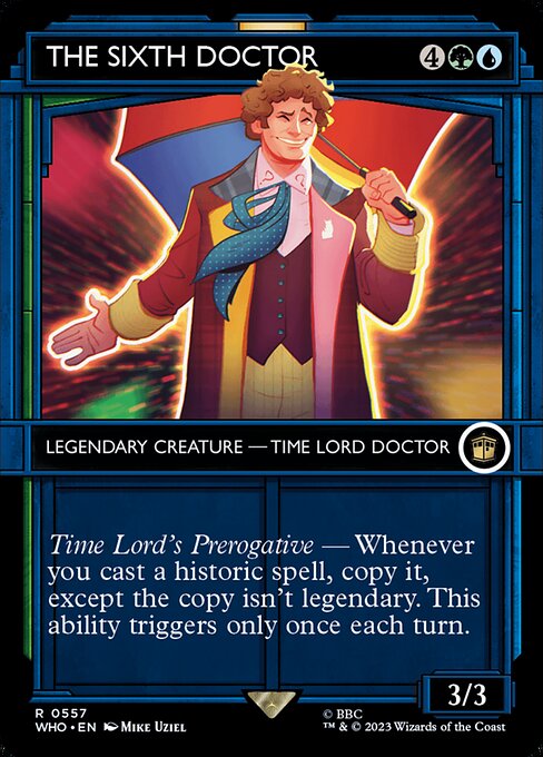 6代目ドクター/The Sixth Doctor [WHO-BF][ショーケース]