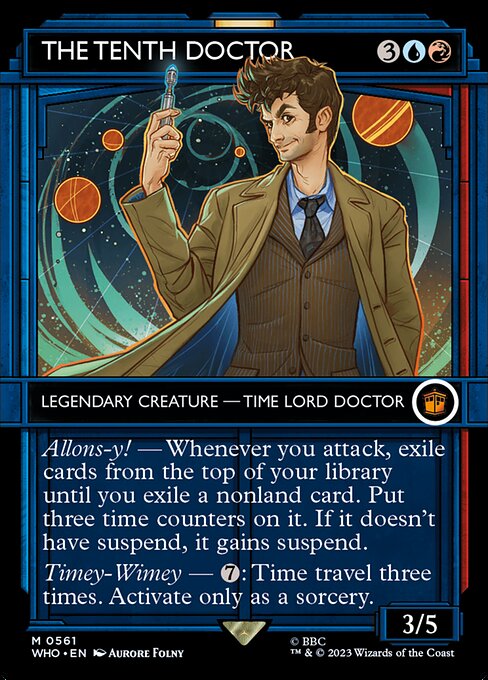 10代目ドクター/The Tenth Doctor [WHO-BF][ショーケース][FOIL]