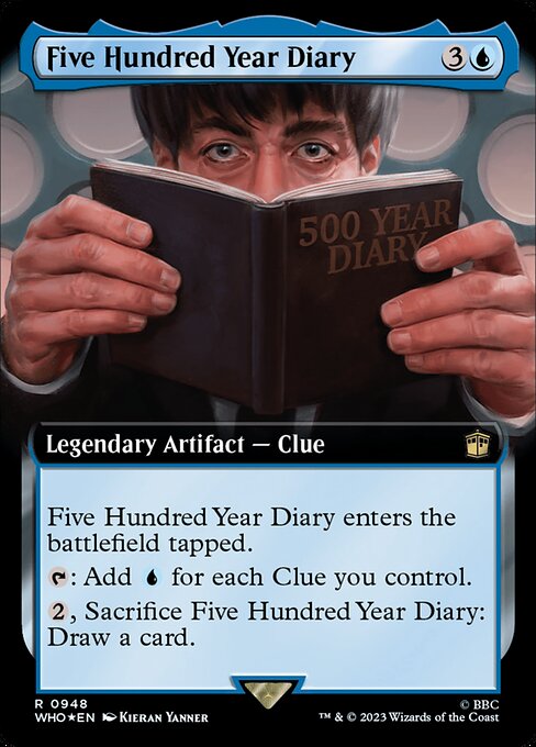 500年日記/Five Hundred Year Diary [WHO-BF][拡張アート][FOIL][サージ]