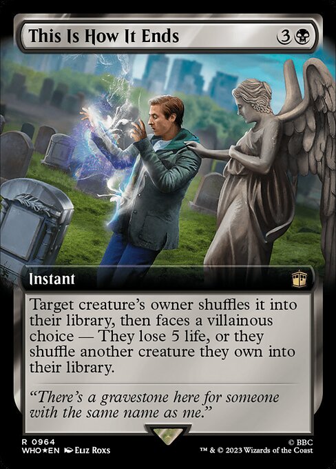 こうして終わりを迎える/This Is How It Ends [WHO-BF][拡張アート][FOIL][サージ]