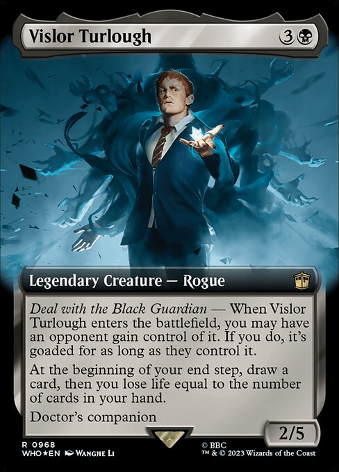 ヴィスラー・ターロー/Vislor Turlough [WHO-BF][拡張アート][FOIL][サージ]