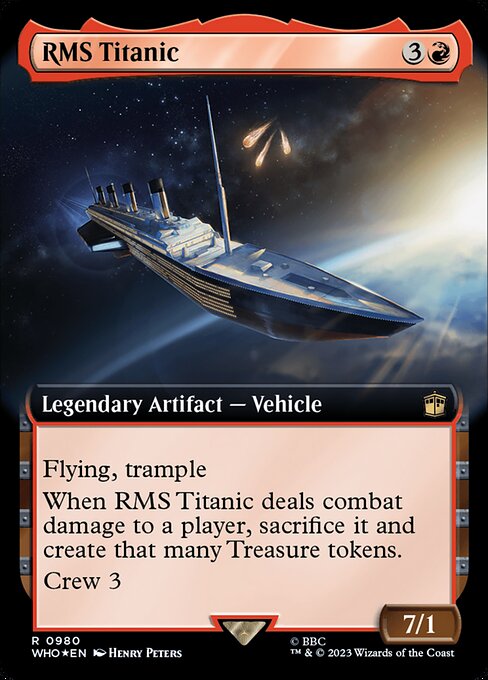 タイタニック号/RMS Titanic [WHO-BF][拡張アート][FOIL][サージ]