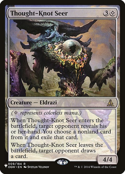 難題の予見者/Thought-Knot Seer [The List]