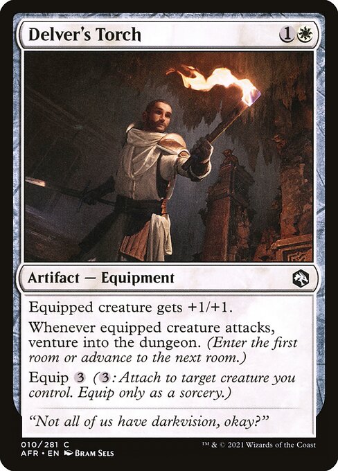 発掘者の松明/Delver's Torch [AFR]