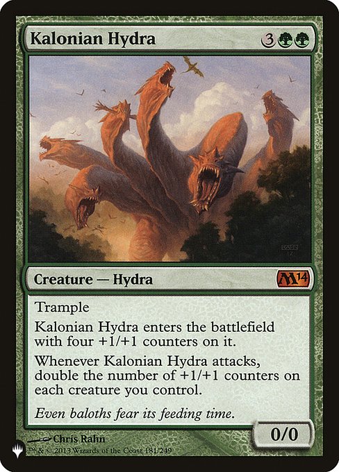カロニアのハイドラ/Kalonian Hydra [The List]