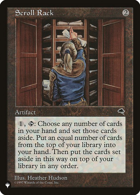 巻物棚/Scroll Rack [The List]