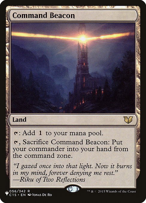 統率の灯台/Command Beacon [The List]