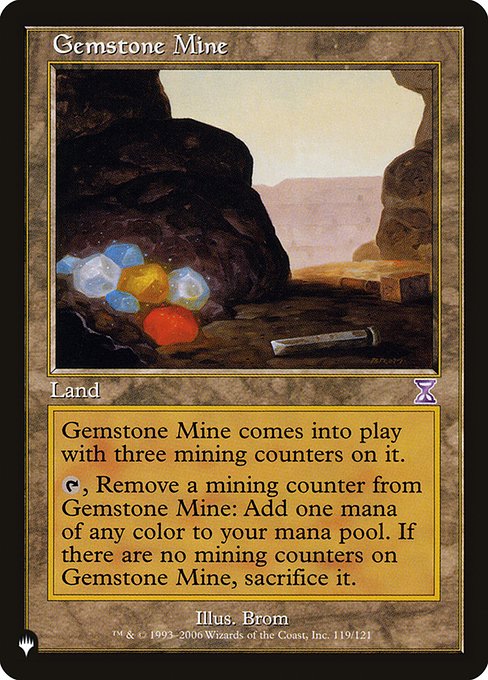 宝石鉱山/Gemstone Mine [The List][TSB]