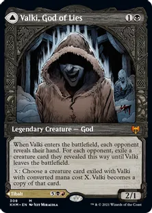 嘘の神、ヴァルキー/Valki, God of Lies/星界の騙し屋、ティボルト/Tibalt, Cosmic Impostor [KHM-BF][ショーケース]