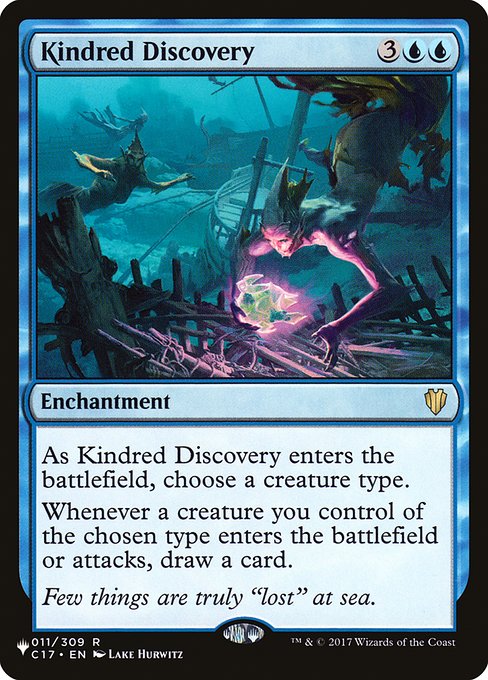 同族の発見/Kindred Discovery [The List]