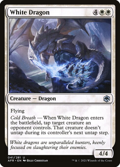 ホワイト・ドラゴン/White Dragon [AFR]