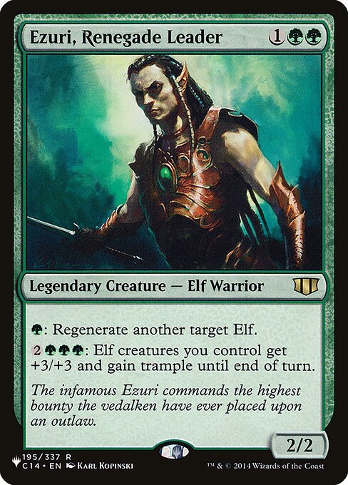 背教の主導者、エズーリ/Ezuri, Renegade Leader [The List]