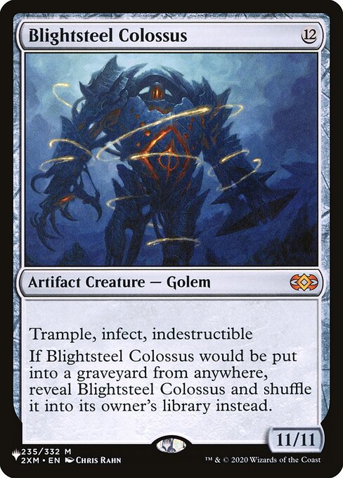 荒廃鋼の巨像/Blightsteel Colossus [The List]