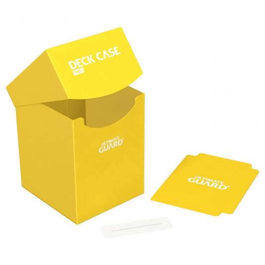 Deck Case 100+ Standard Size Yellow [UGD010304]