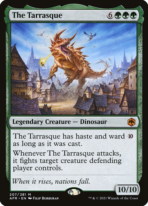 タラスク/The Tarrasque [AFR][FOIL]