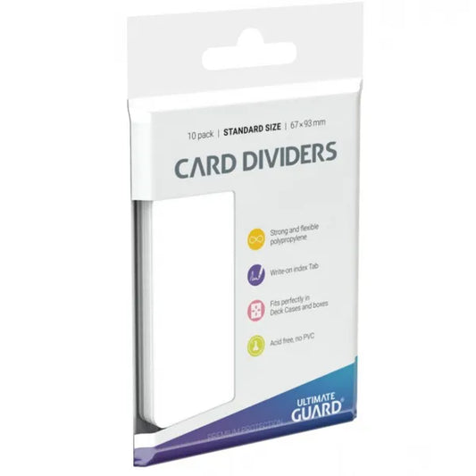 Card Dividers Standard Size ホワイト [UGD010080]
