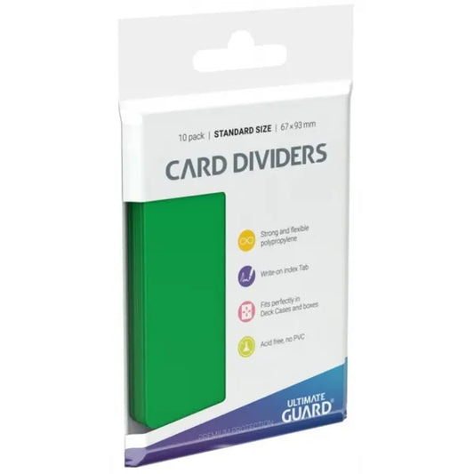 Card Dividers Standard Size グリーン [UGD010357]