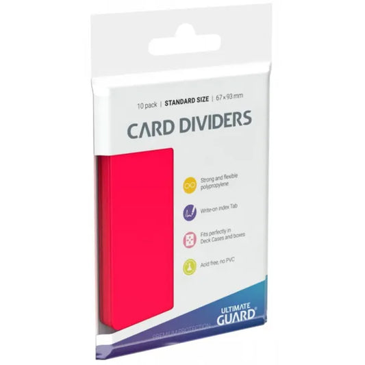 Card Dividers Standard Size レッド [UGD010358]