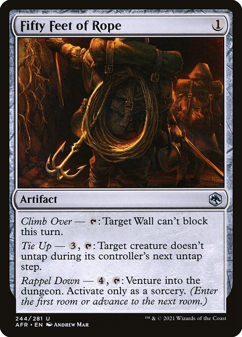 50フィートのロープ/Fifty Feet of Rope [AFR][FOIL]