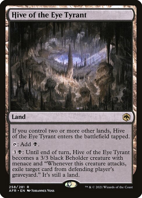 目玉の暴君の住処/Hive of the Eye Tyrant [AFR][FOIL]