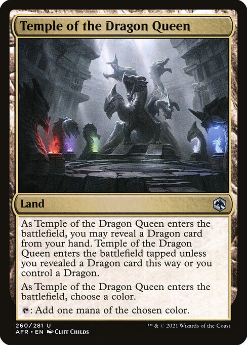 ドラゴンの女王の寺院/Temple of the Dragon Queen [AFR]
