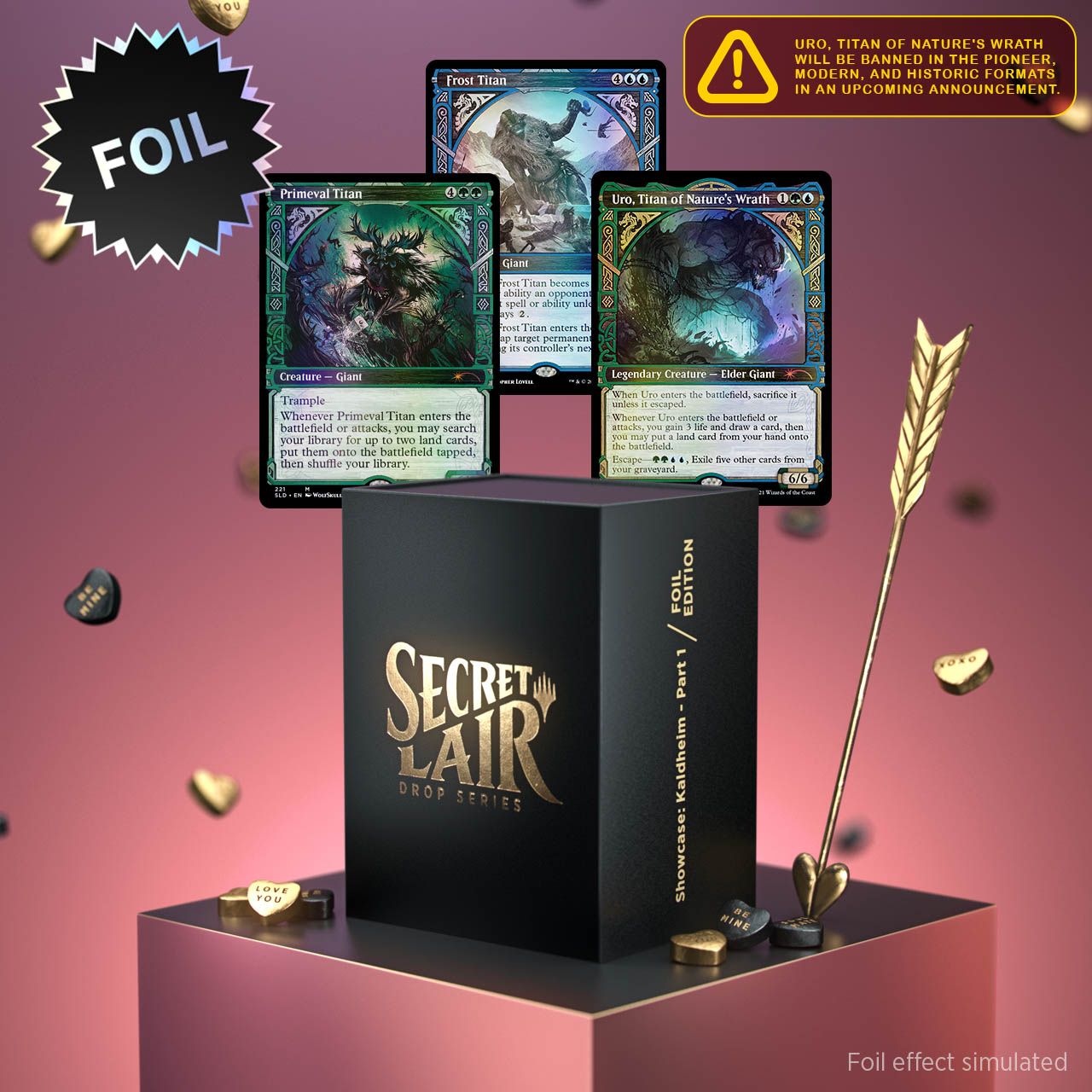 Secret Lair「Showcase: Kaldheim - Part 1 Foil Edition」