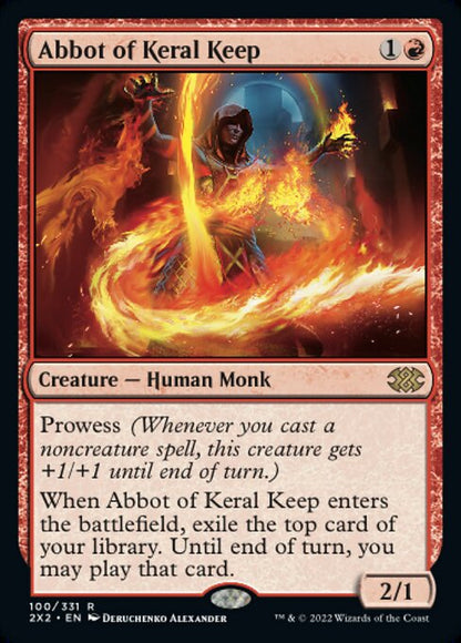 ケラル砦の修道院長/Abbot of Keral Keep [2X2][FOIL]