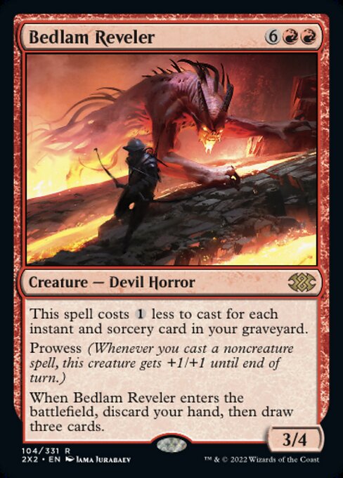 騒乱の歓楽者/Bedlam Reveler [2X2][FOIL]