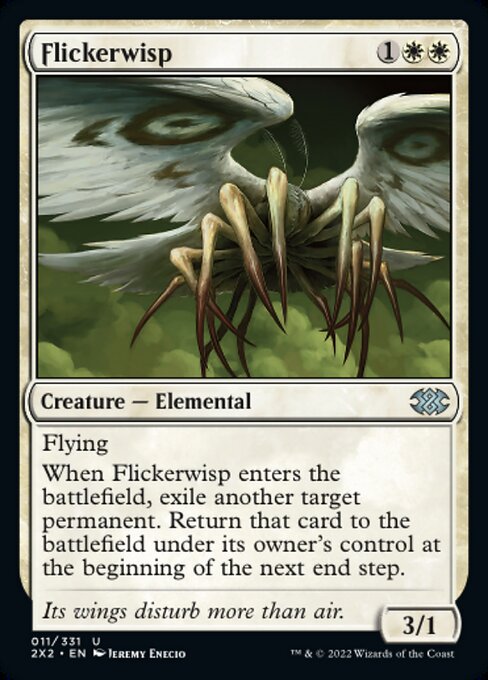 ちらつき鬼火/Flickerwisp [2X2][FOIL]
