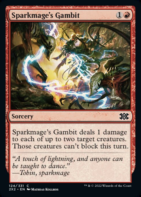 火花魔道士の計略/Sparkmage's Gambit [2X2]