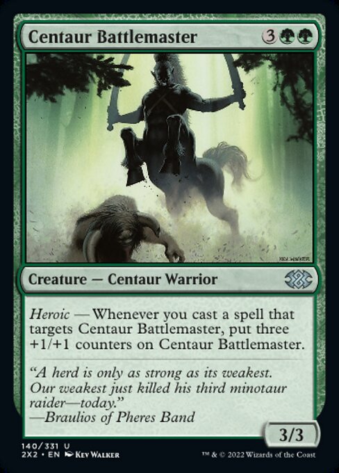 ケンタウルスの戦上手/Centaur Battlemaster [2X2]