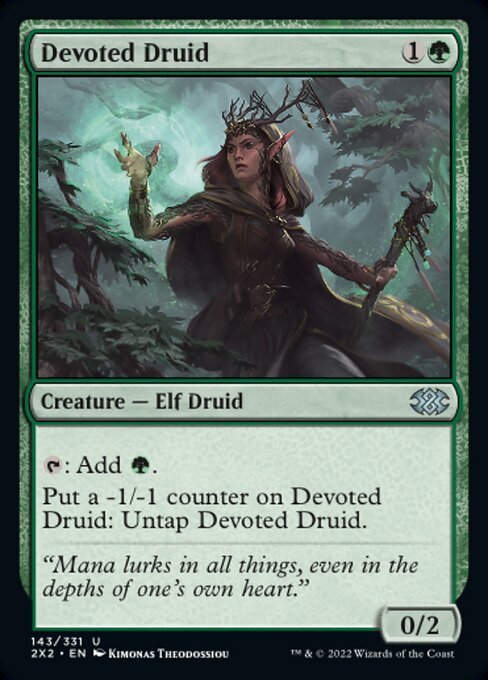 献身のドルイド/Devoted Druid [2X2]